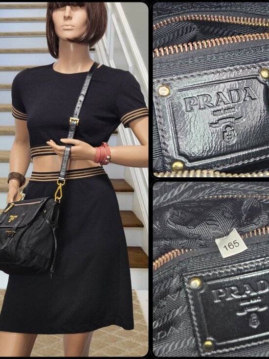 Prada Tessuto Nylon Shoulder Bag - Picture 3 of 17